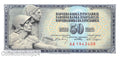 P-083c Yugoslavia 50 Dinara 1968 UNC