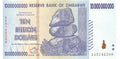 P-85a - Zimbabwe 10.000.000.000 Dollars 2008 Unc