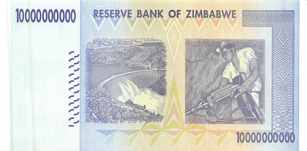P-85a - Zimbabwe 10.000.000.000 Dollars 2008 Unc