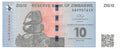 P-110 - Zimbabwe 10 ZiGs 2024 Unc