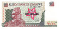 P-6a - Zimbabwe 10 Dollars 1997 Unc