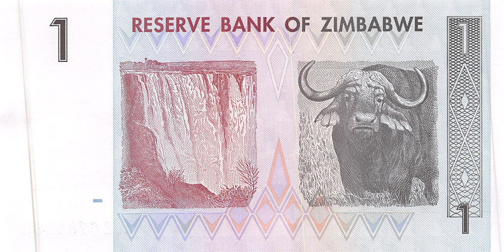 P-065 - Zimbabwe 1 Dollar 2007 Unc
