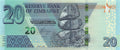P-104a - Zimbabwe 20 Dollars 2020 Unc