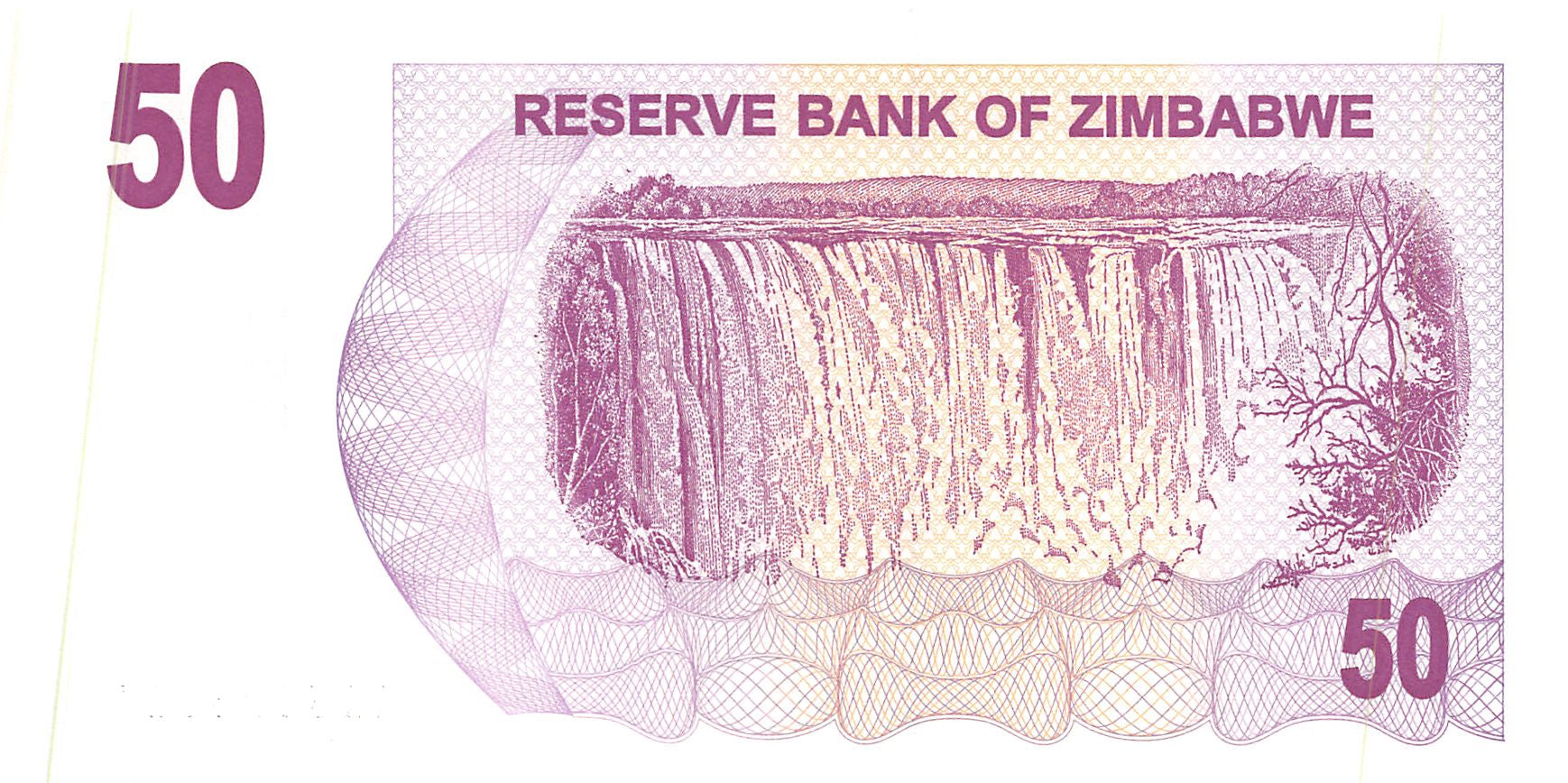 P-041 - Zimbabwe 50 Dollars 2006 Unc Bearer Cheque
